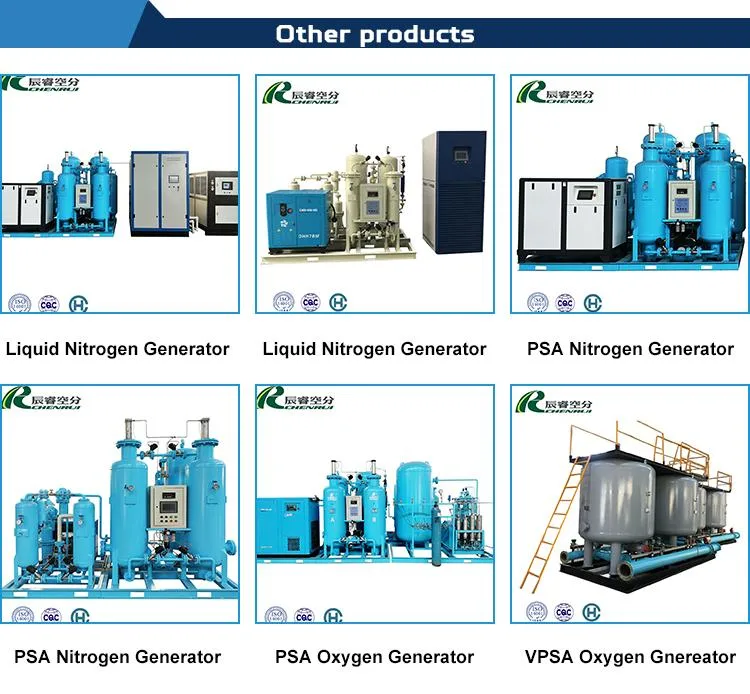 Chenrui Cryogenic Oxygen Air Separator Plant on-Site Mobile Gases Systems Production Line Psa VSA Vpsa Membrane Liquid Cryogenic Oxygen Nitrogen Generator