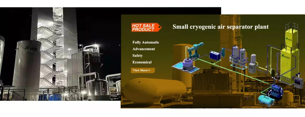 Chenrui Cryogenic Oxygen Air Separator Plant on-Site Mobile Gases Systems Production Line Psa VSA Vpsa Membrane Liquid Cryogenic Oxygen Nitrogen Generator
