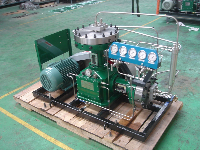 Diaphragm Compressor Oxygen Compressor Booster Nitrogen Compressor Helium Compressor Booster High Pressure Compressor (Gl-80/4-150 CE Approval