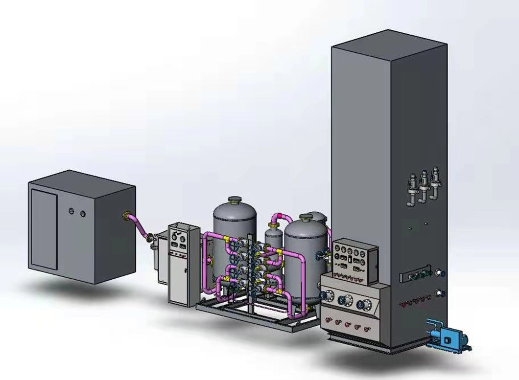 China High Purity Turnkey Oxygen Nitrogen Argon Gas Production Machine Cryogenic Liquid Lo2 Ln2 Lar Generating Equipment Plant Price