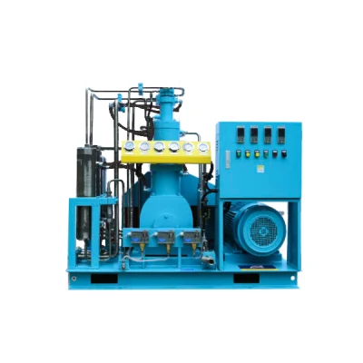 Compresor de oxígeno de alta presión sin aceite Compresor de nitrógeno Booster (aprobación CE Gow-20/4-150)