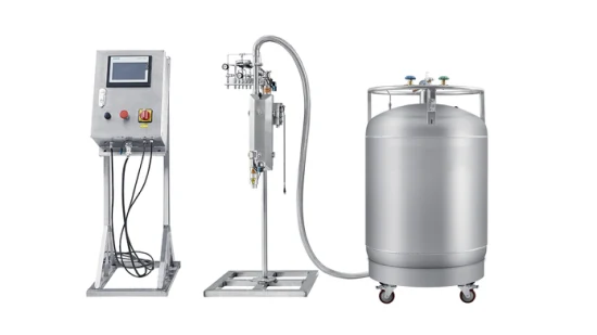 Dosificación automática de nitrógeno líquido para agua potable
