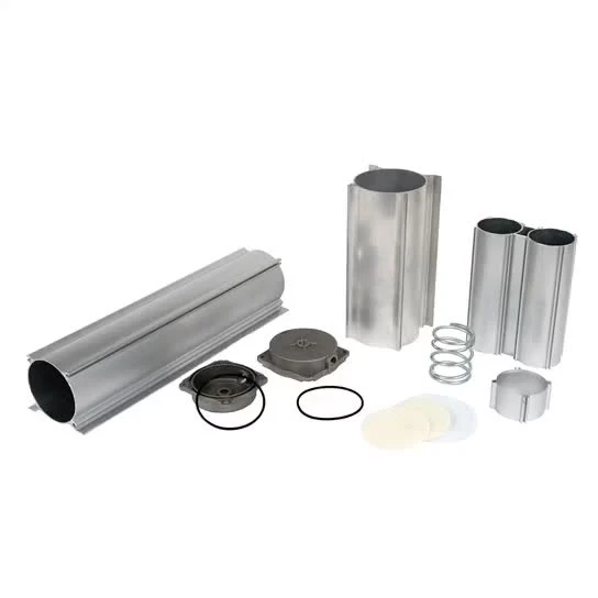 Pieza de aluminio Tubo de aluminio Torre de adsorción Tanque de zeolita Generador de oxígeno para el hogar/Médico